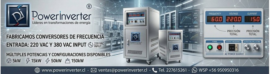 CONVERTIDOR DE FRECUENCIA - VARIADOR DE FRECUENCIA